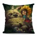 Home Sofa Decoration Cotton Linen Pillow Cases Throw Pillow Square Cushion Cover   252450147033